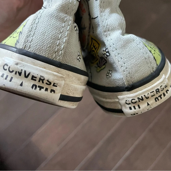Converse All Star Girls Camp Size 2  Sneakers Without Laces - Picture 6 of 10